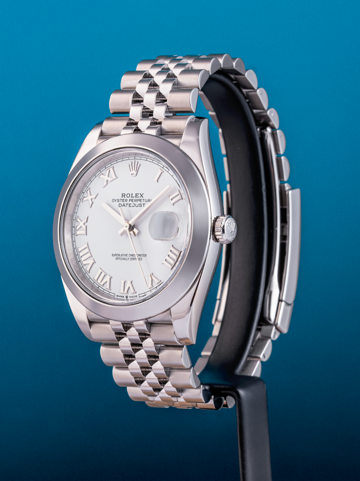 Rolex Datejust White Roman Numerals Jubilee 41mm ref. 126300 de 2020