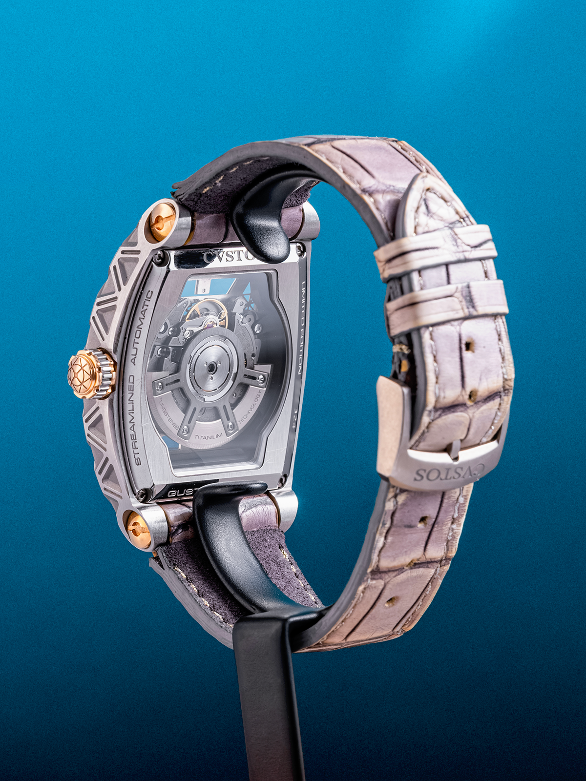 Cvstos Challenge Jetluner Gustave Eiffel 40mm ref. CVS350-B/SW300 Full Set de 2018
