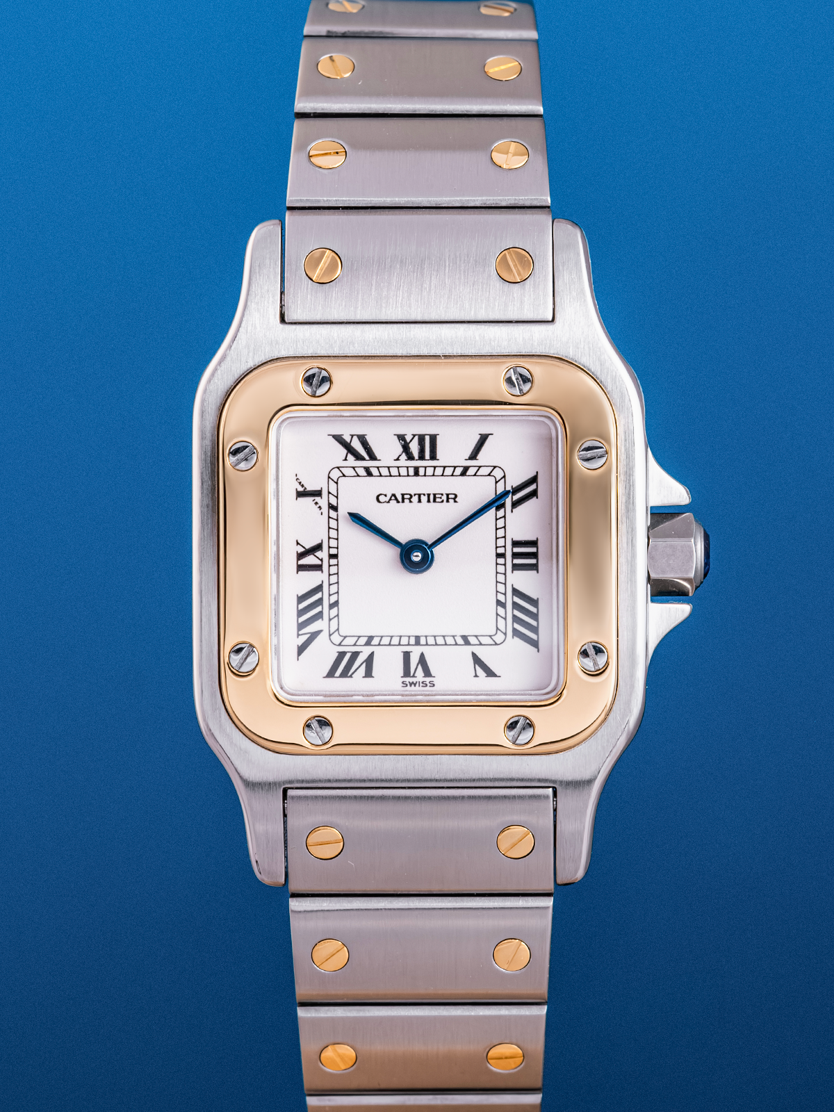 Cartier Santos Galbée Lady Two-Tone 24 x 35 mm ref. 1567 de 2000