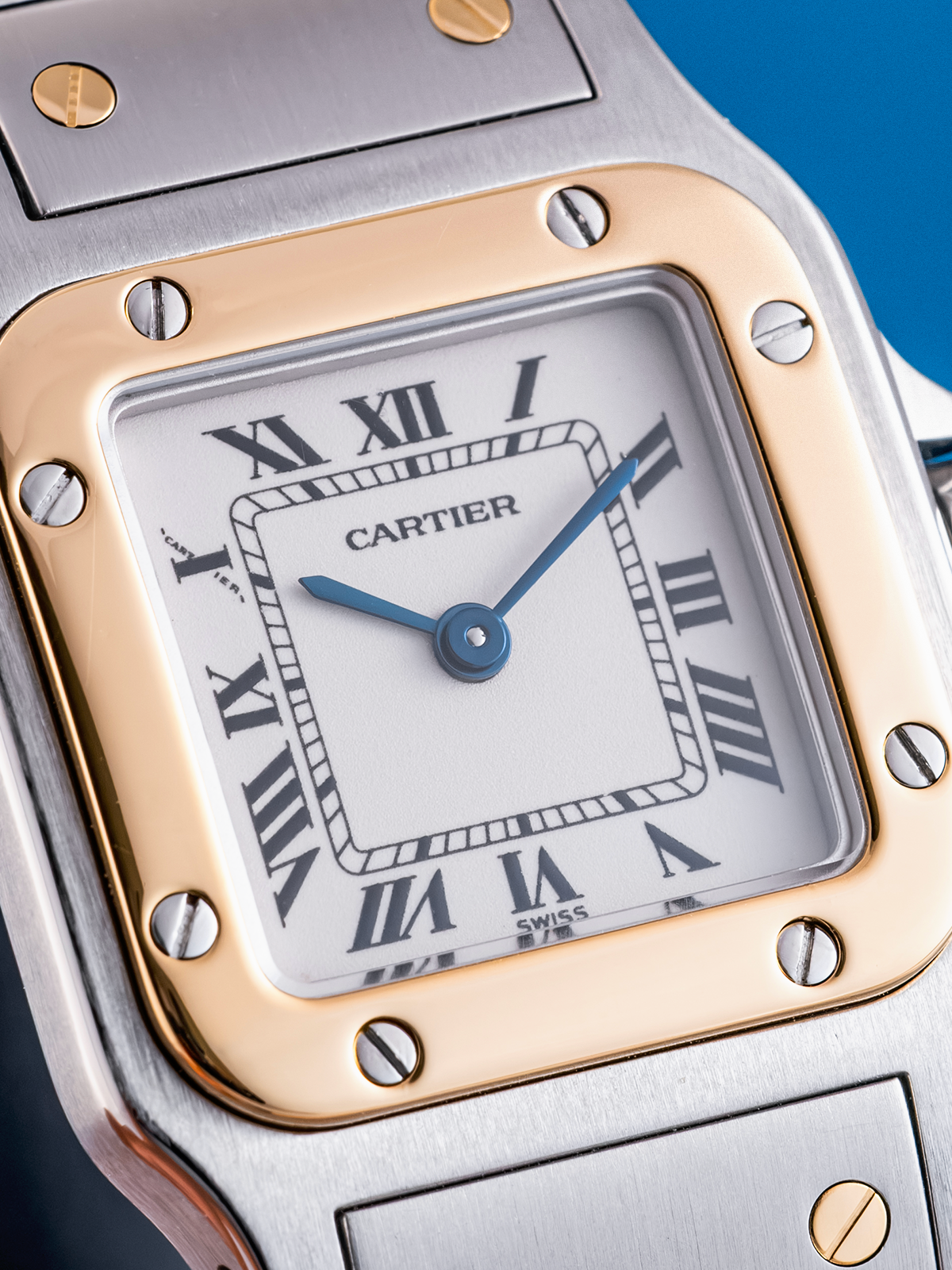 Cartier Santos Galbée Lady Two-Tone 24 x 35 mm ref. 1567 de 2000