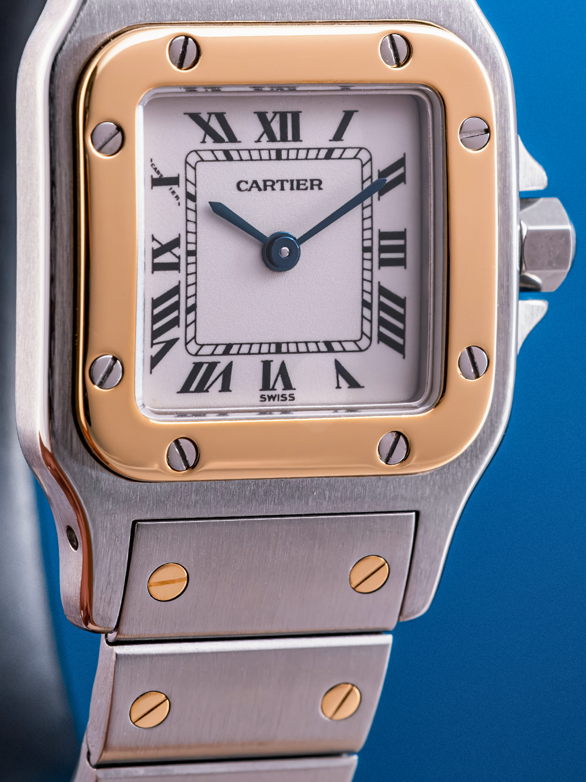 Cartier Santos Galbée Lady Two-Tone 24 x 35 mm ref. 1567 de 2000