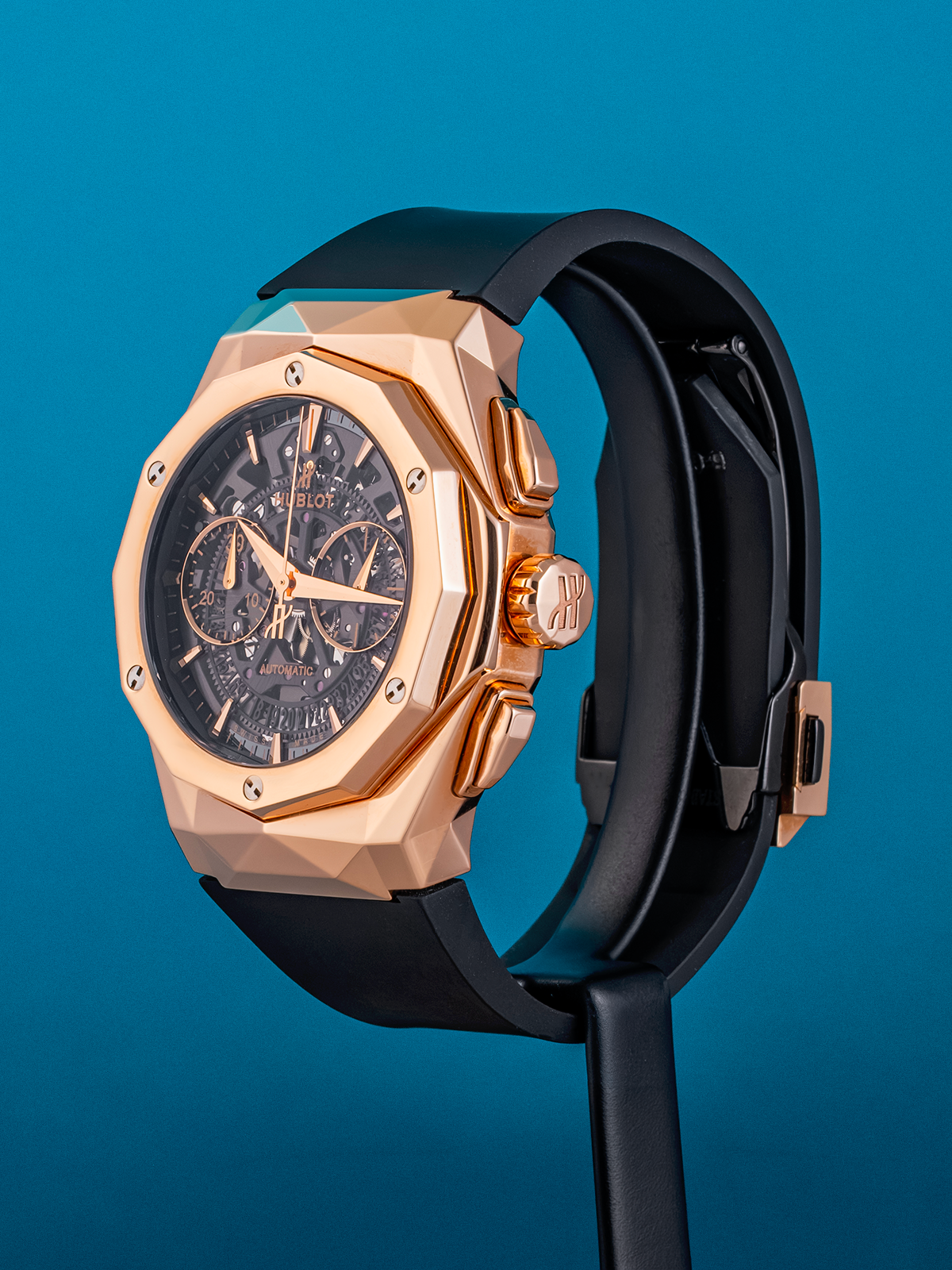 Hublot Classic Fusion Aerofusion Orlinski King Gold 45mm ref. 525.OX.0180.RX.ORL18 Full Set de 2018