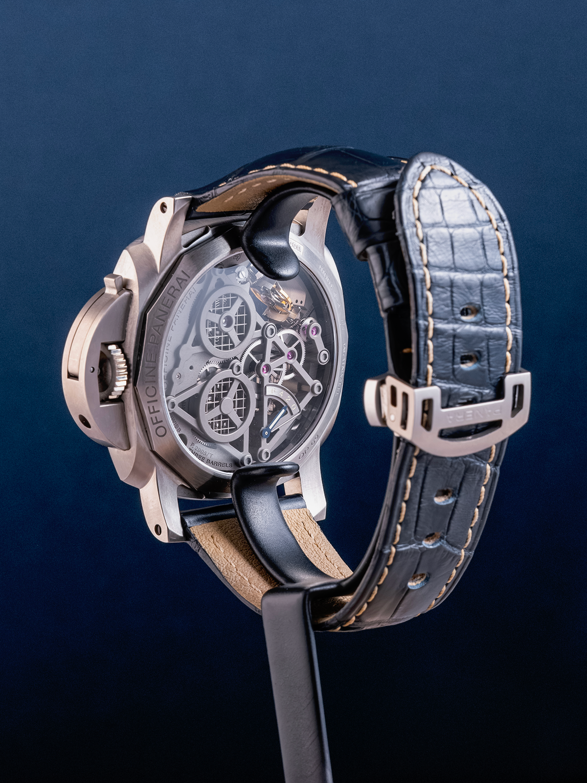 Panerai Luminor 1950 Tourbillon GMT "Lo Scienziato" ref. PAM00767 47mm de 2018 Edición Limitada.