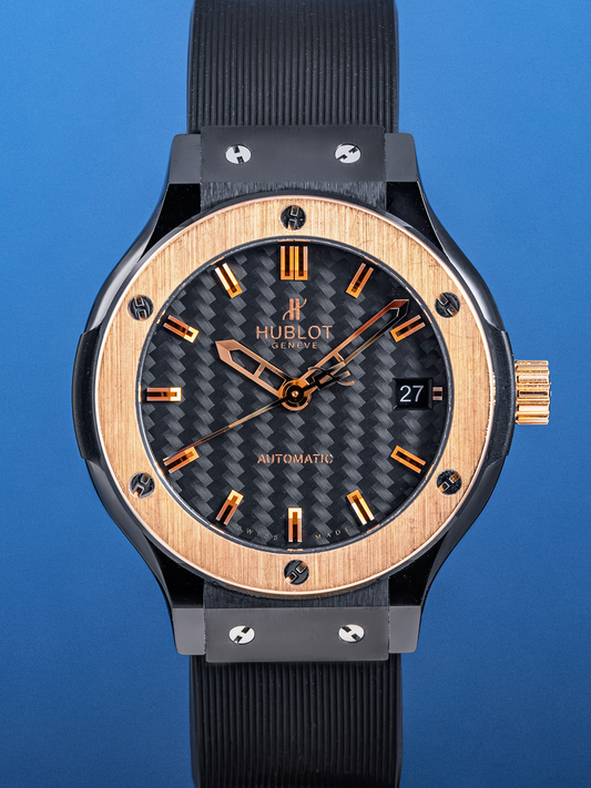Hublot Classic Fusion Ceramic King Gold Lady 38 mm ref. 565.CO.1780.RX de 2013