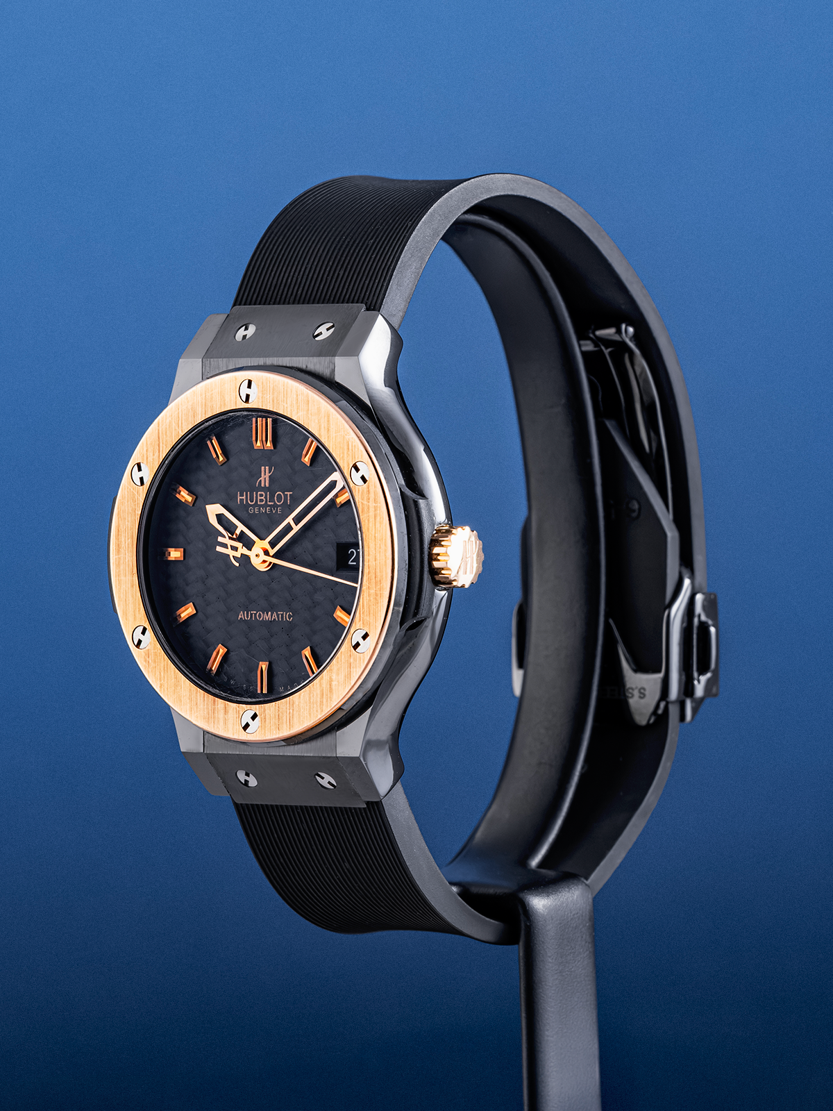 Hublot Classic Fusion Ceramic King Gold Lady 38 mm ref. 565.CO.1780.RX de 2013