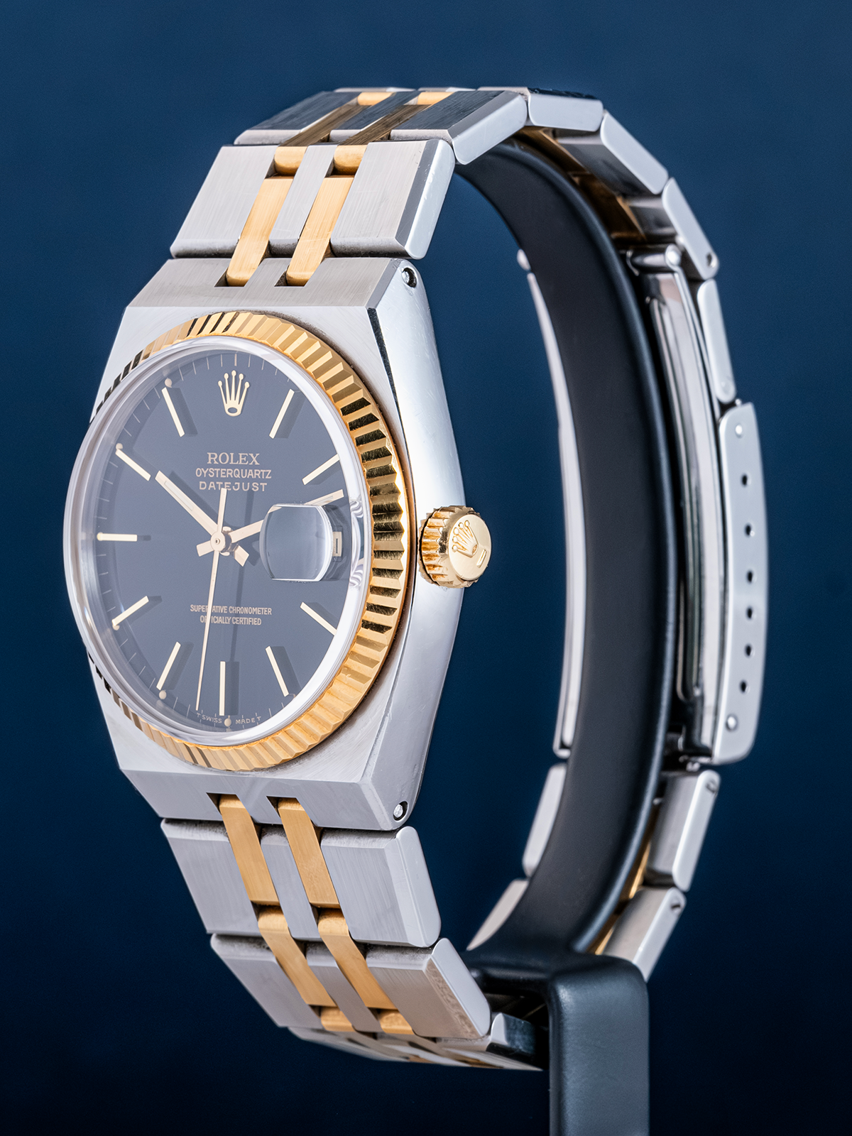 Rolex Oysterquartz Black Dial, Full Set