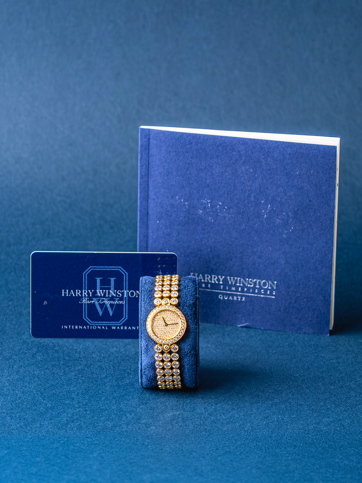 Harry Winston Premier ref.1914 Diamond Set Pavé de 1997