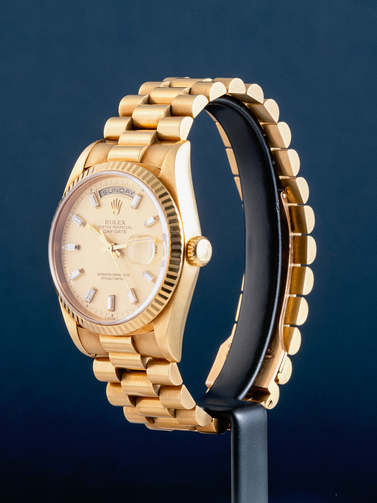 Rolex Day-Date "Baguette" ref. 18238 de 1986