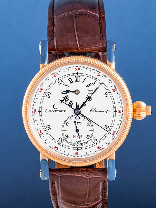 Chronoswiss Regulator Chronoscope Monopusher Rose Gold 38mm ref. CH1521R de 2007