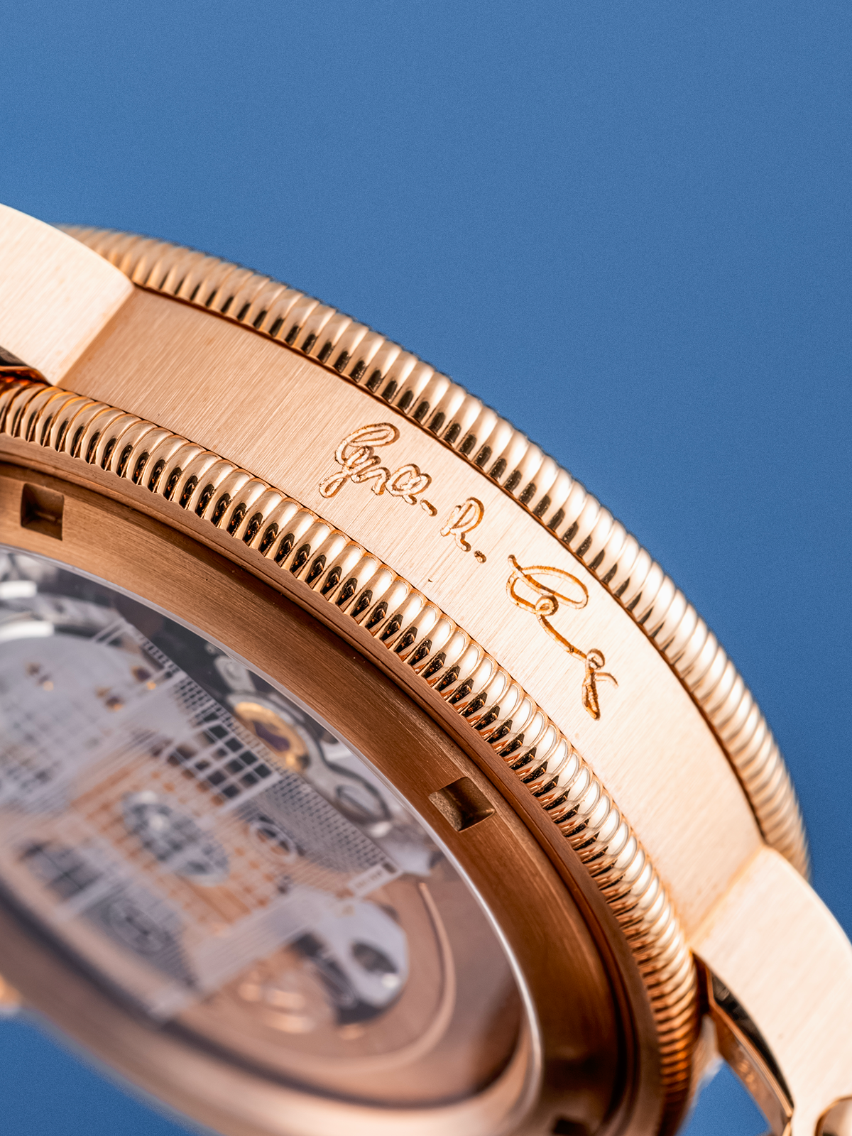 Chronoswiss Regulator Chronoscope Monopusher Rose Gold 38mm ref. CH1521R de 2007