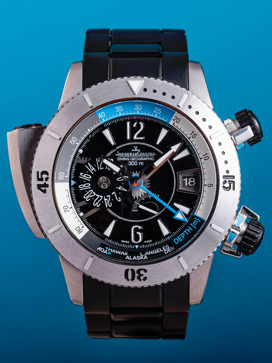 Jaeger-LeCoultre Master Compressor Diving Pro Geographic ref. 159.T.39 46.3mm Full Set de 2012