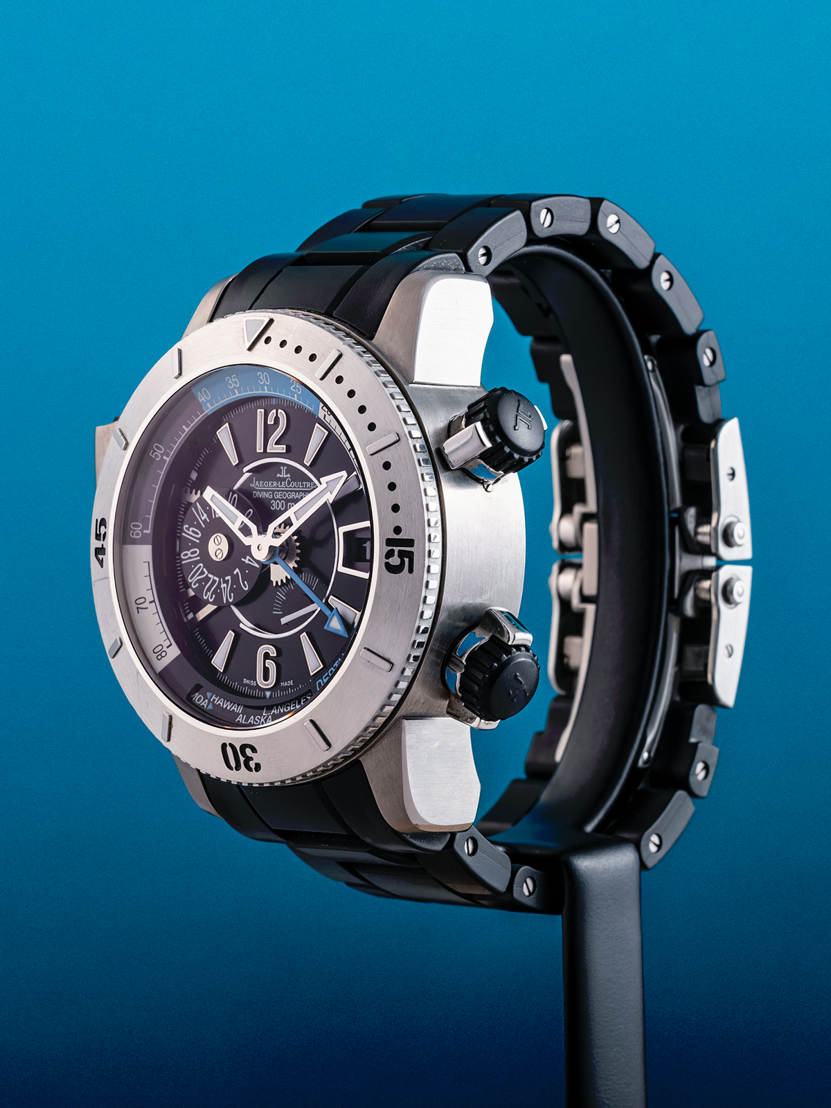 Jaeger-LeCoultre Master Compressor Diving Pro Geographic ref. 159.T.39 46.3mm Full Set de 2012