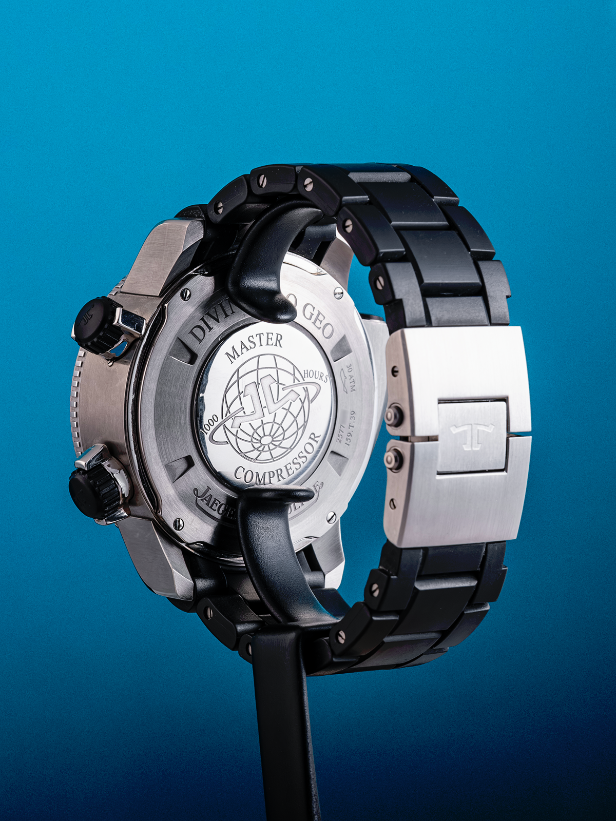 Jaeger-LeCoultre Master Compressor Diving Pro Geographic ref. 159.T.39 46.3mm Full Set de 2012