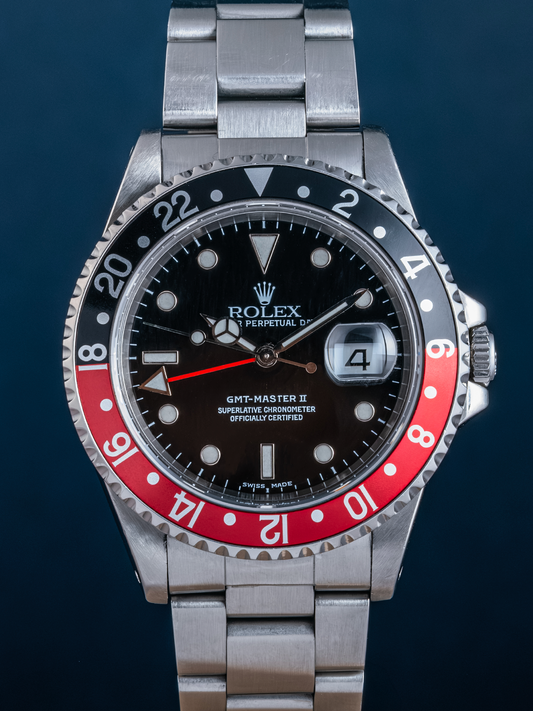 Rolex GMT Master ll Ref.16710 "Coke" Full-Set de 2000