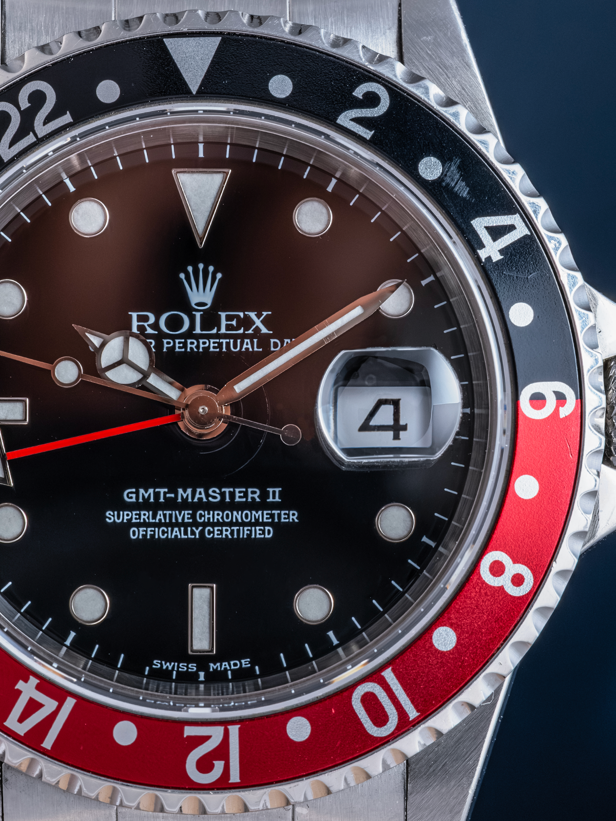 Rolex GMT Master ll Ref.16710 "Coke" Full-Set de 2000