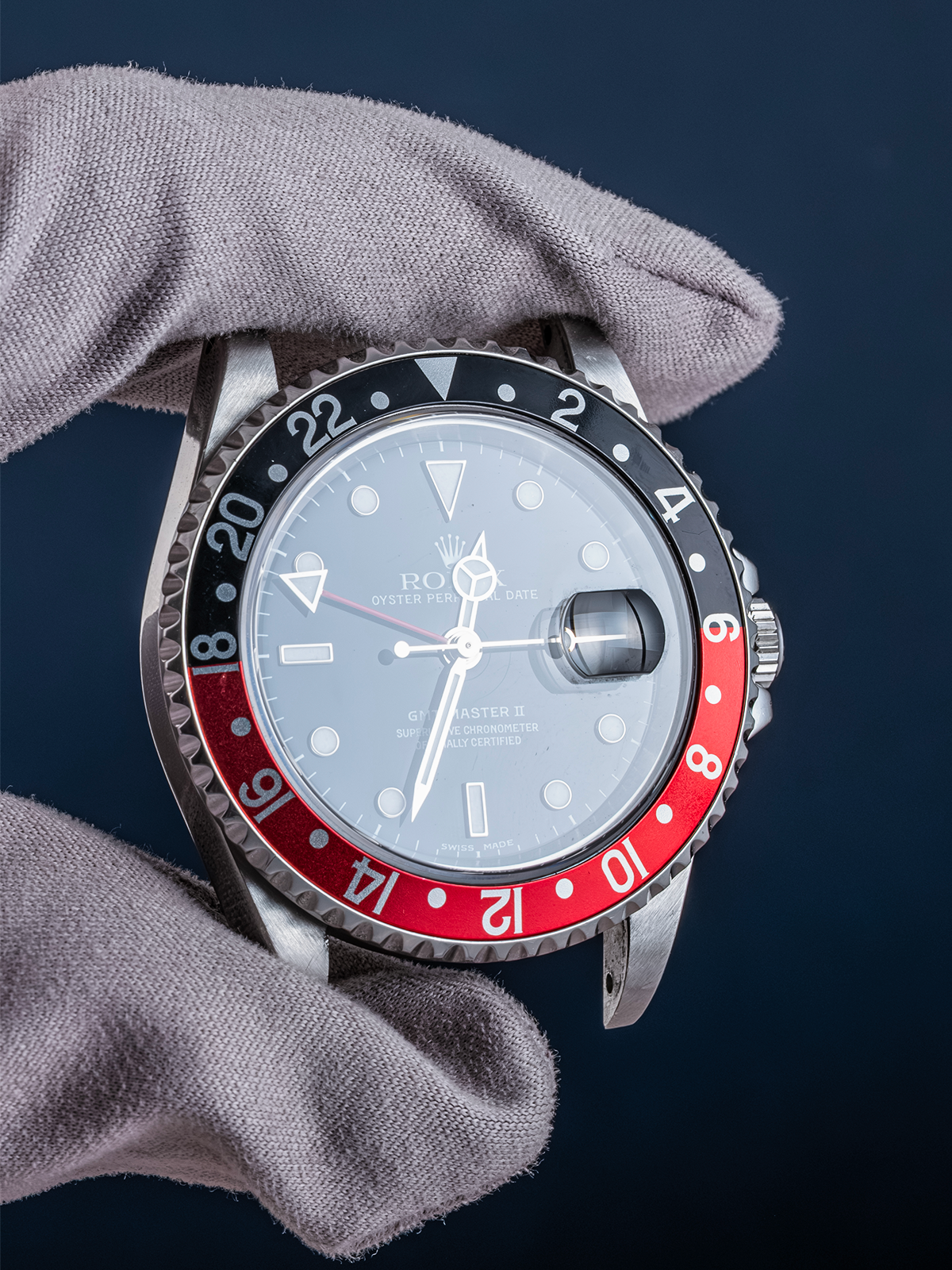 Rolex GMT Master ll Ref.16710 "Coke" Full-Set de 2000