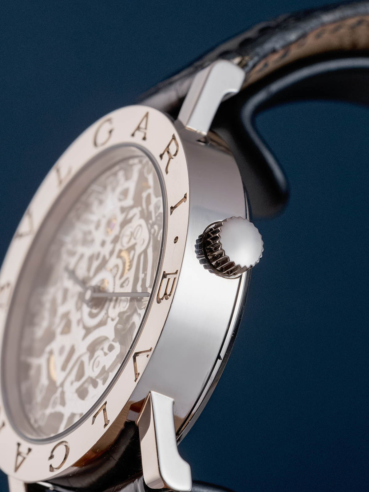 Bvlgari Bvlgari Skeleton 33mm ref.BBW33GLSKP 18k Oro de 2000