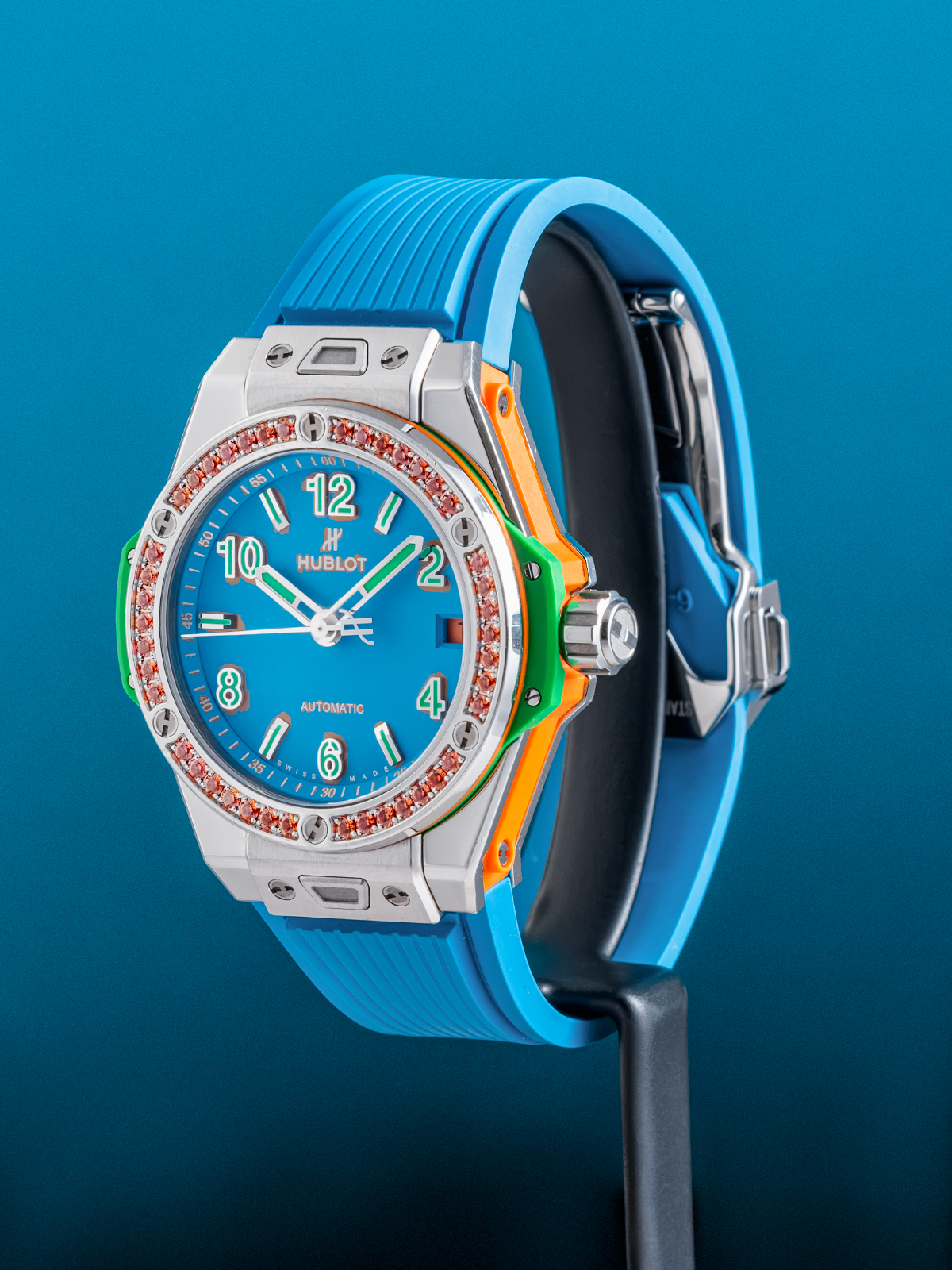 Hublot Big Bang One Click Pop Art Big Orange 39mm ref. 465.S0.5179.LR.1206.POP16 Fullset de 2017