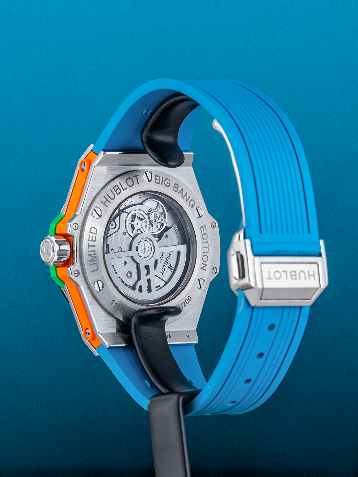 Hublot Big Bang One Click Pop Art Big Orange 39mm ref. 465.S0.5179.LR.1206.POP16 Fullset de 2017