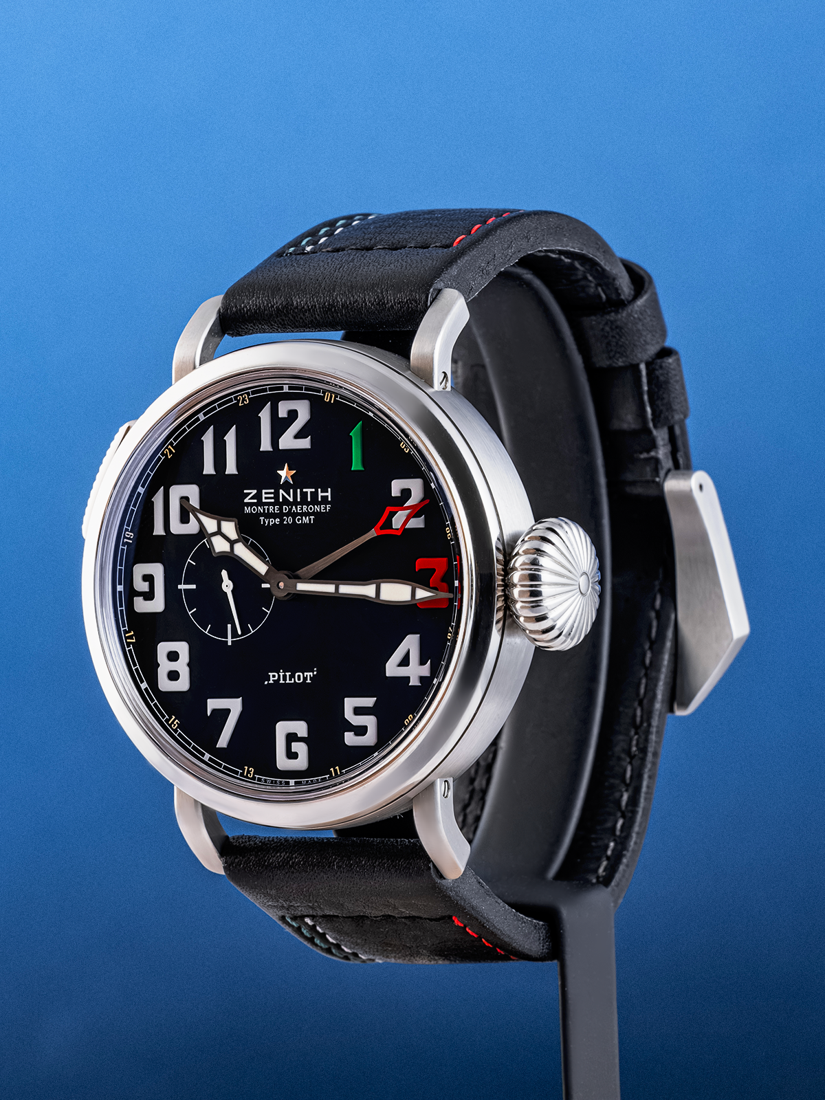 Zenith Pilot Type 20 LTD GMT FAM, 48mm ref. 03.2434.693 de 2014