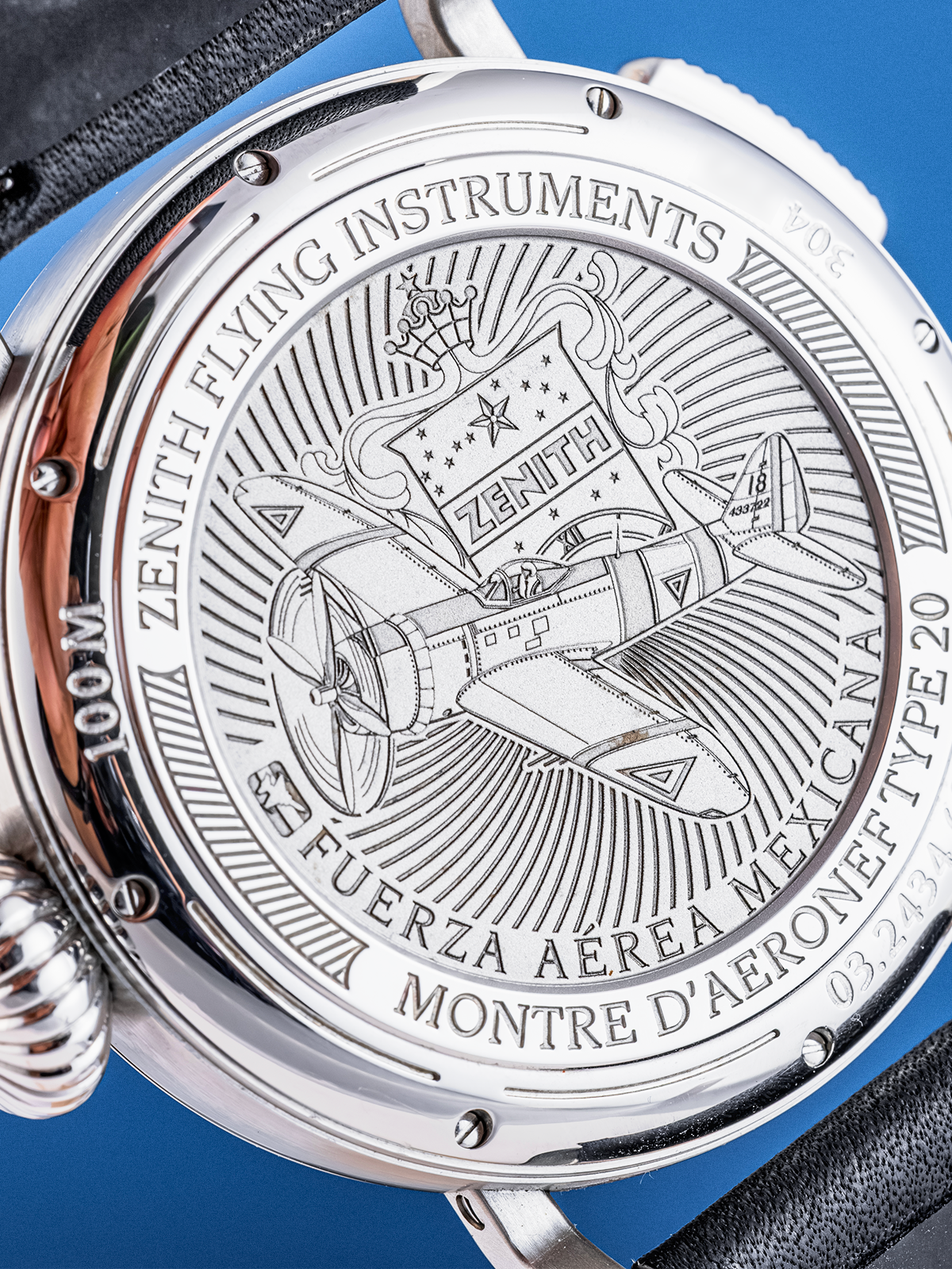 Zenith Pilot Type 20 LTD GMT FAM, 48mm ref. 03.2434.693 de 2014