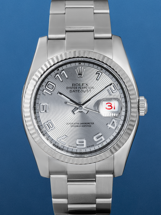 Rolex Datejust Arabic Silver 36mm ref. 116234 de 2006