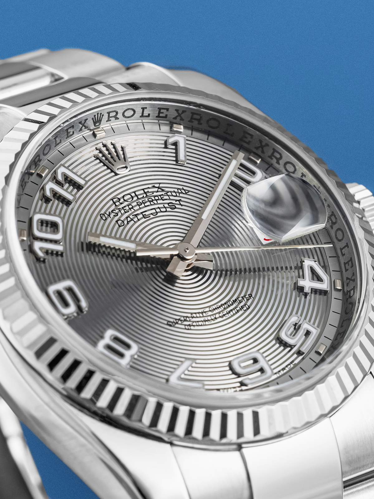 Rolex Datejust Arabic Silver 36mm ref. 116234 de 2006