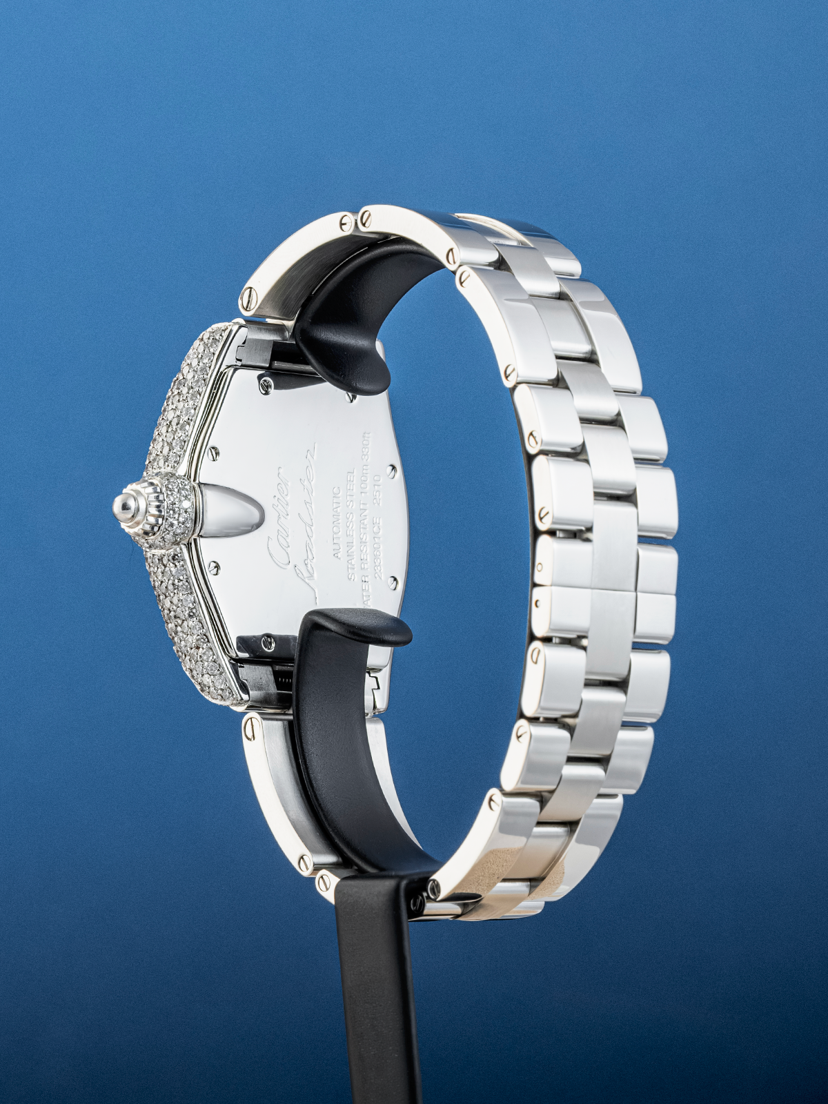 Cartier Roadster Acero Iced ref. 2510 de 2005