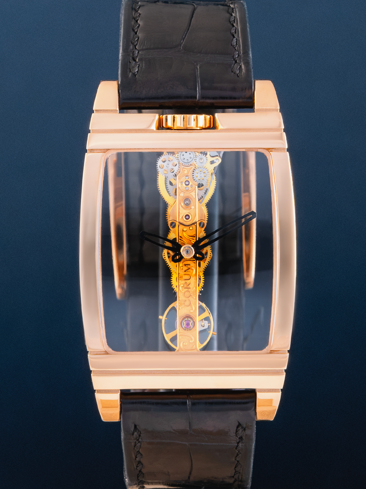 Corum Golden Bridge Rose Gold 50mm ref. 113.750.55 de 2005