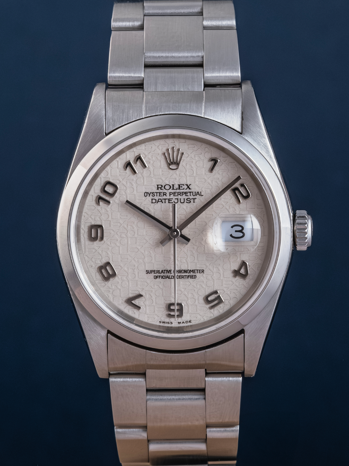 Rolex Datejust Ivory 36mm Ref. 16200 Jubilee Dial de 2000