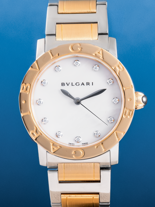 Bvlgari Lady Diagono Two Tone 33mm ref. BBLP335G de 2018