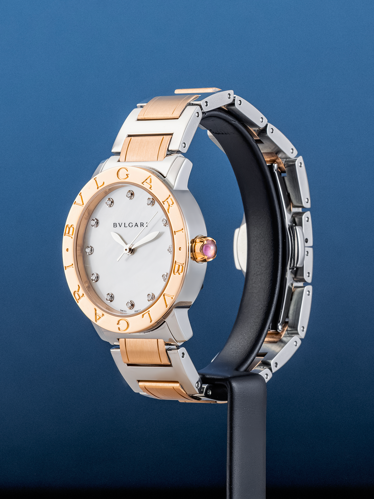 Bvlgari Lady Diagono Two Tone 33mm ref. BBLP335G de 2018