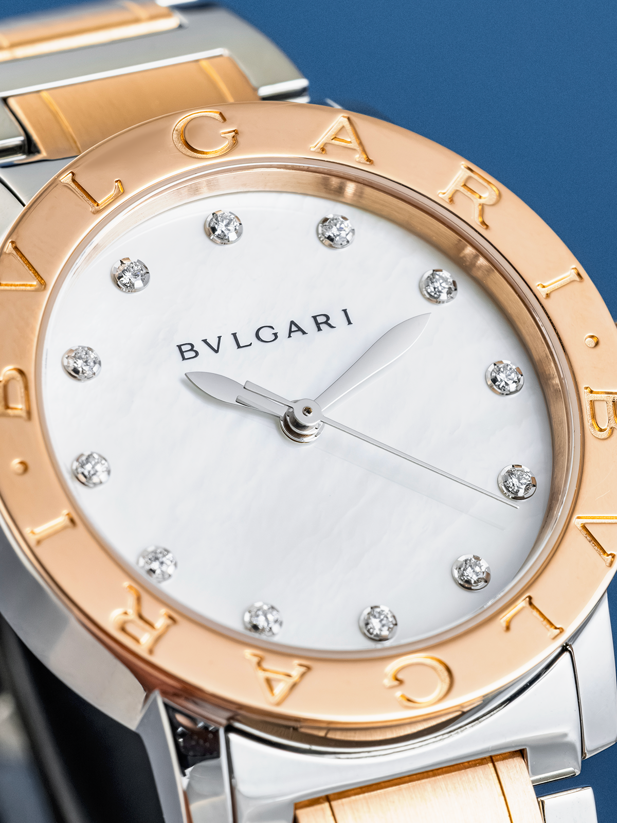 Bvlgari Lady Diagono Two Tone 33mm ref. BBLP335G de 2018