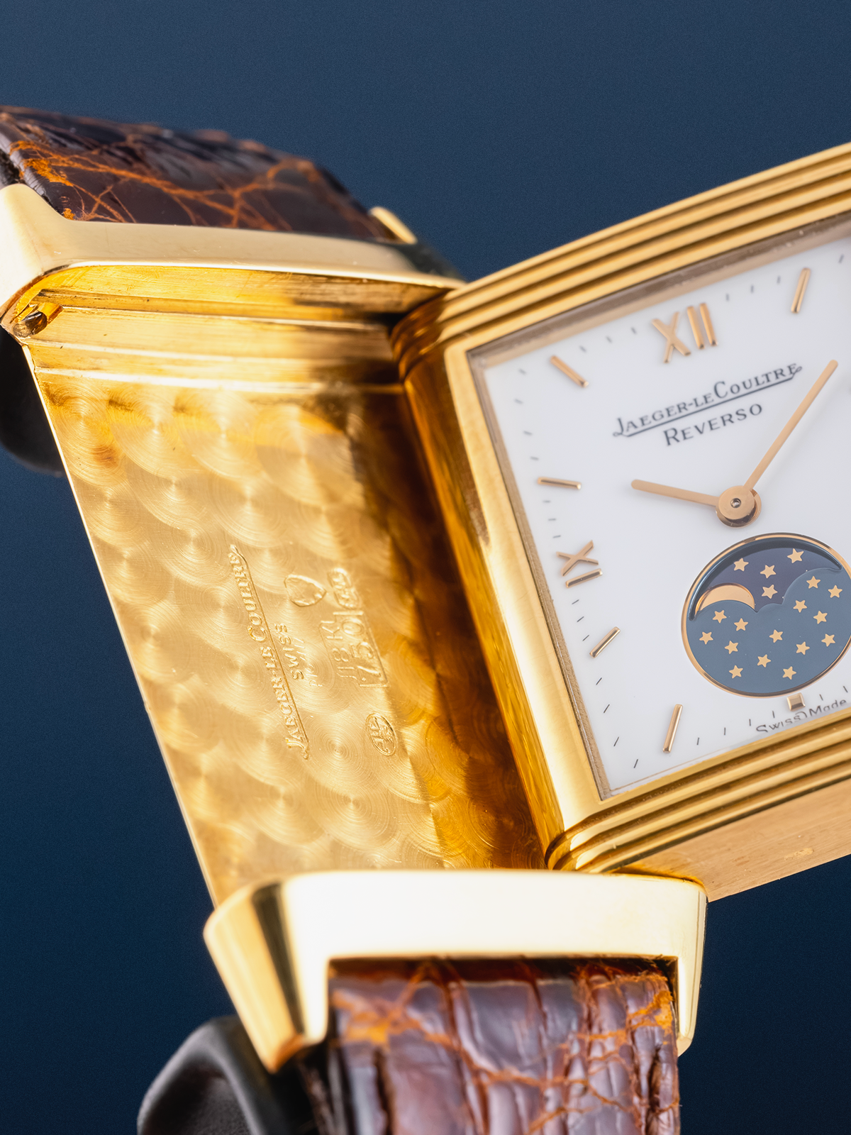 Jaeger-LeCoultre Reverso Gold Moonphase Quartz Medium 23mm  ref. 140.252.1 de 2003
