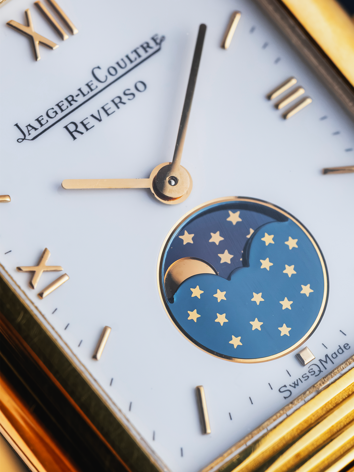 Jaeger-LeCoultre Reverso Gold Moonphase Quartz Medium 23mm  ref. 140.252.1 de 2003