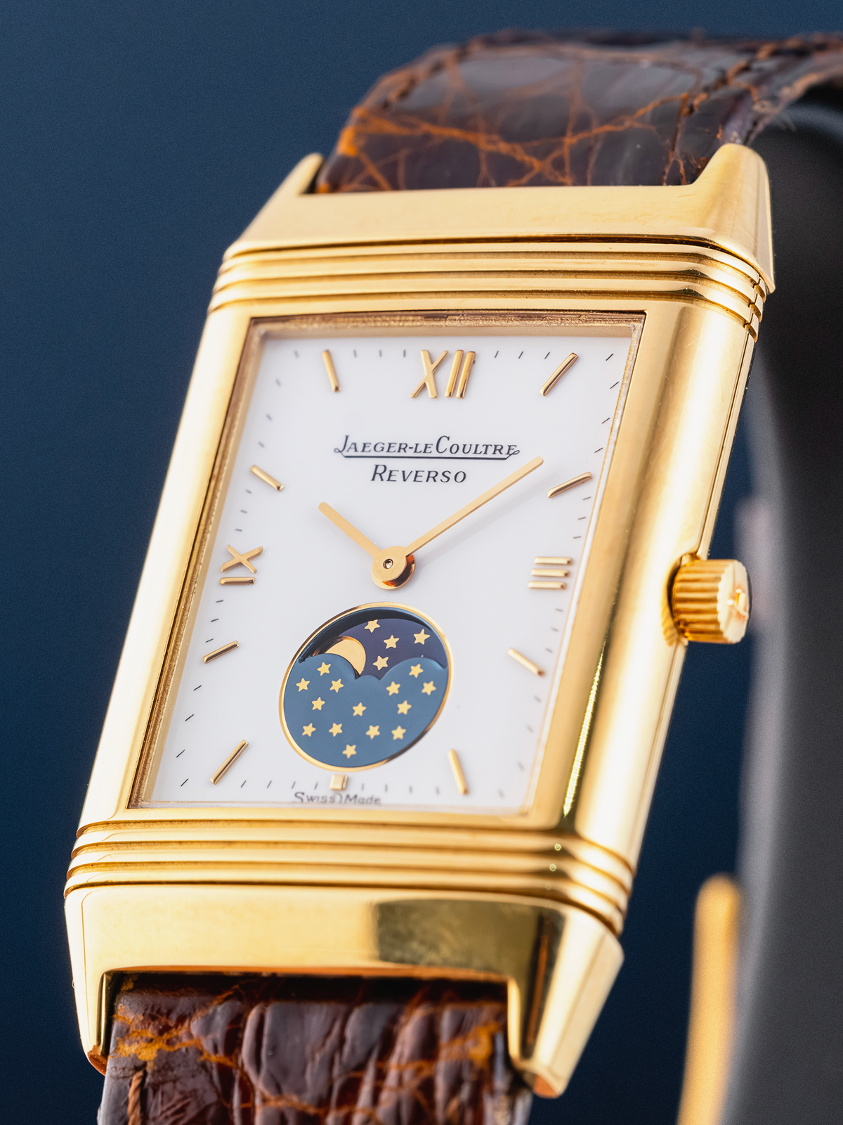 Jaeger-LeCoultre Reverso Gold Moonphase Quartz Medium 23mm  ref. 140.252.1 de 2003