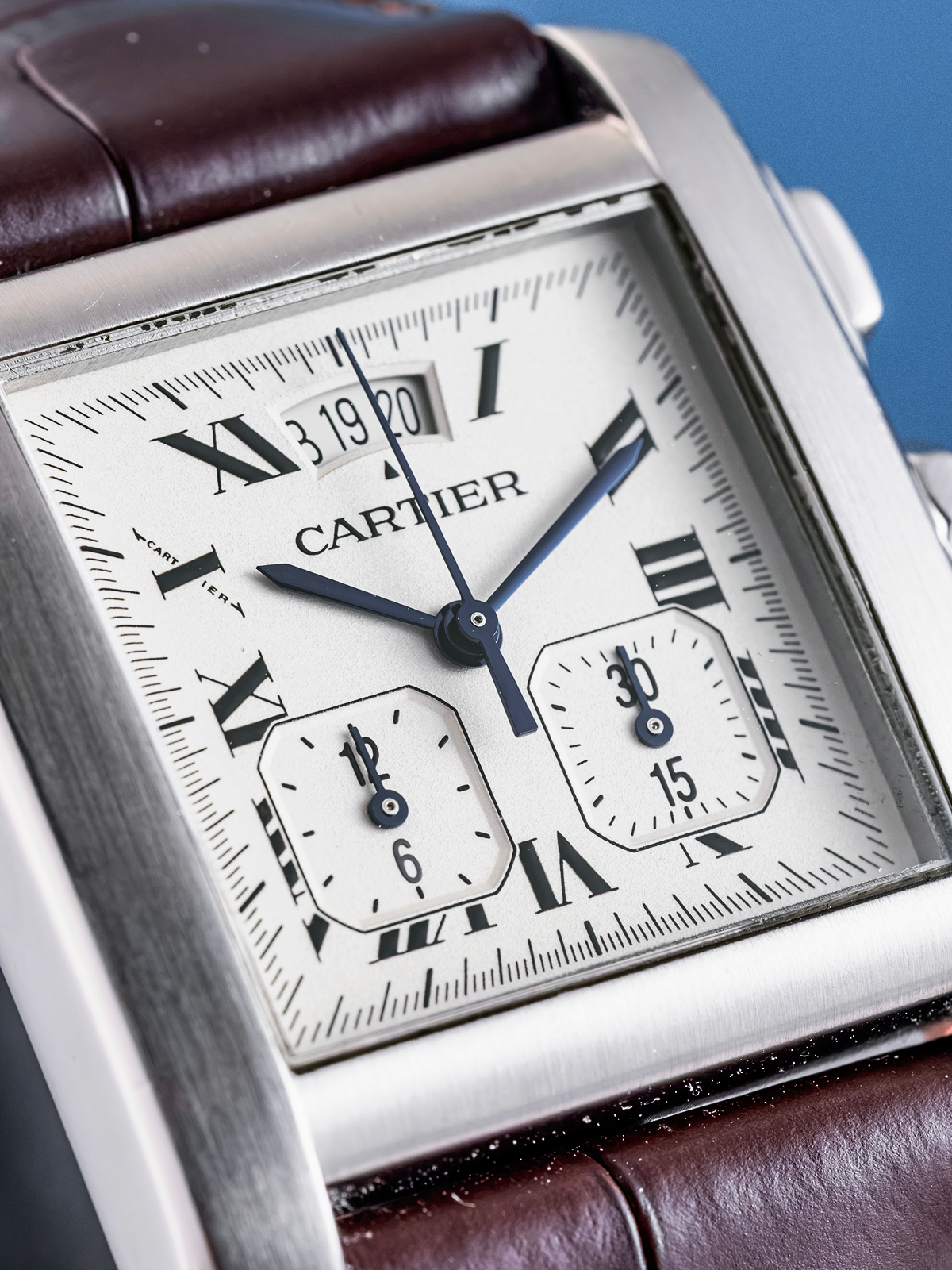 Cartier Tank Francaise Calendario Perpetuo Chronoflex 30 x 36 mm ref. 2531 de 2009