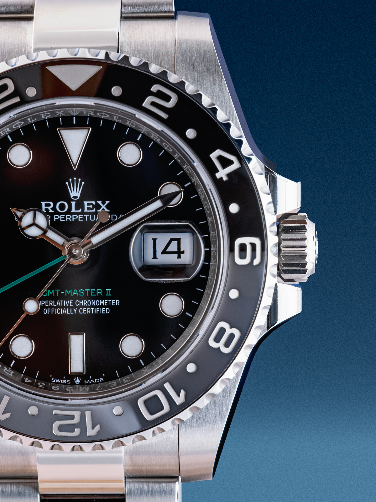 Rolex GMT-Master II "Bruce Wayne" 126710GRNR NUEVO Full-Set de 2025