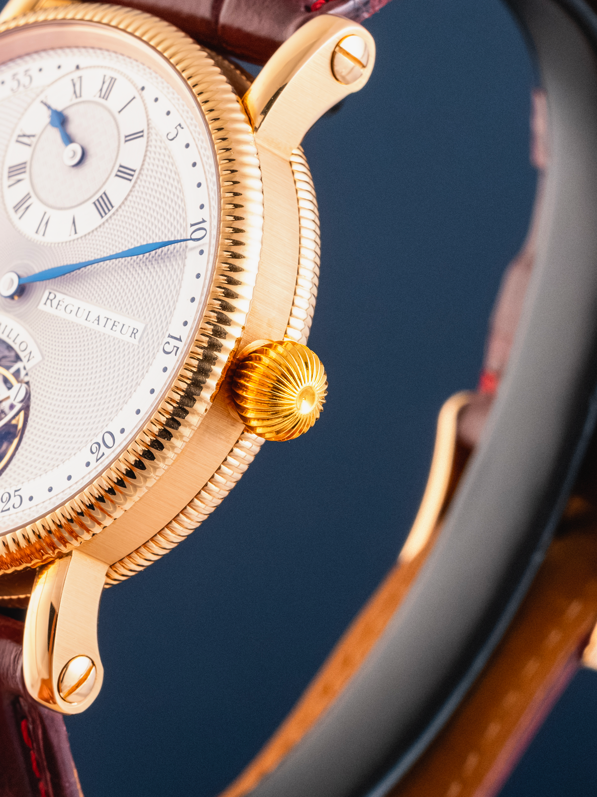 Chronoswiss Régulateur Tourbillon Rose Gold 38mm ref. CH 3121 R de 2002