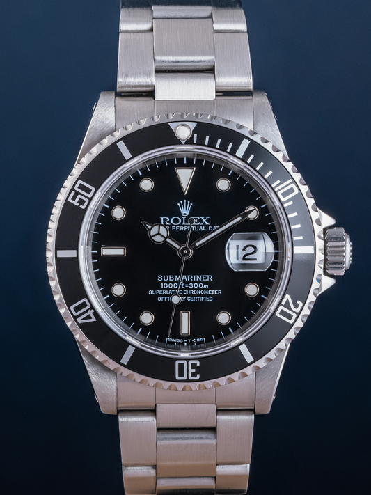 Rolex Submariner Ref. M16610 RSC-Card de 1991