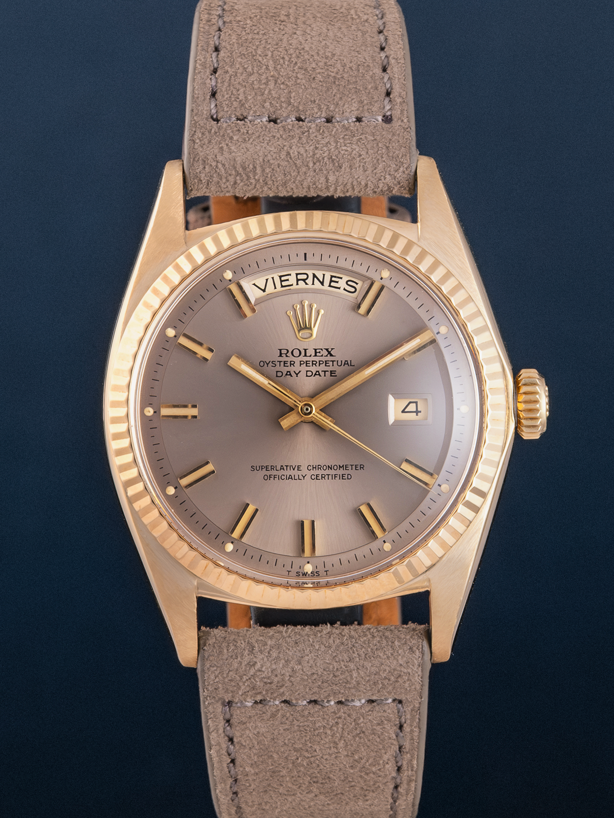 Rolex Day Date ref. 1803 Taupe "Wide boy" de 1969