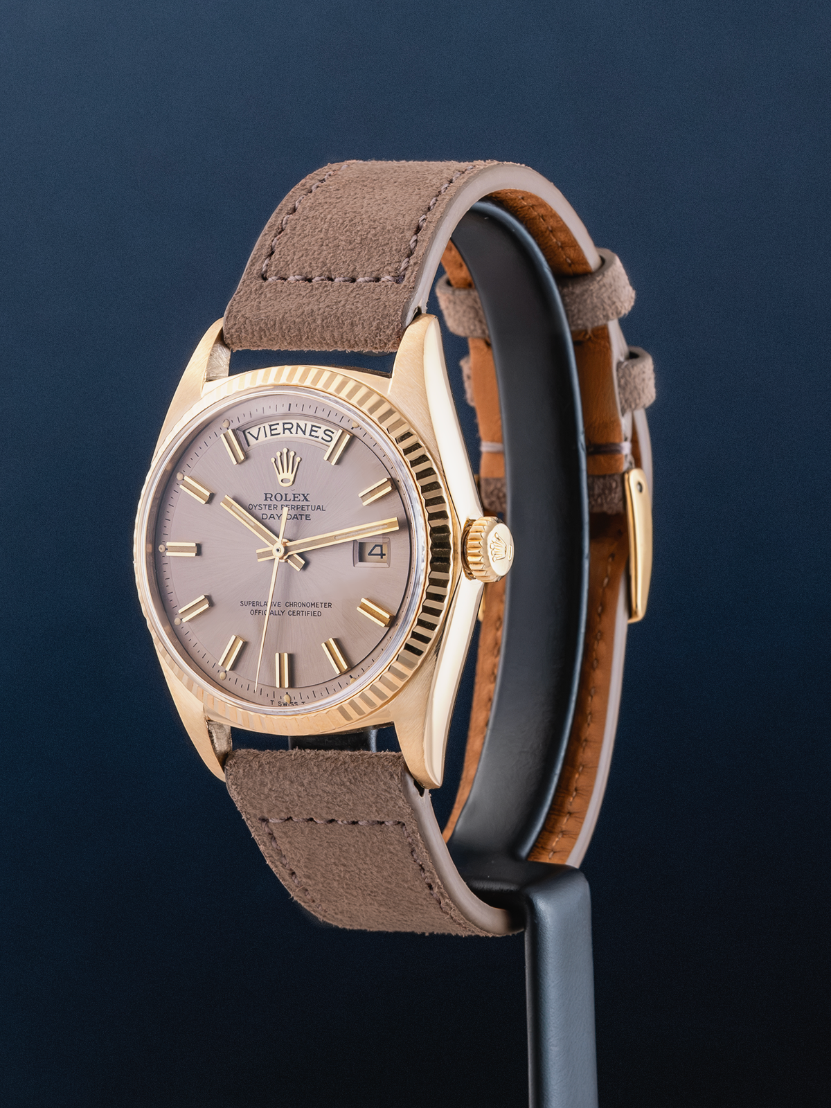 Rolex Day Date ref. 1803 Taupe "Wide boy" de 1969
