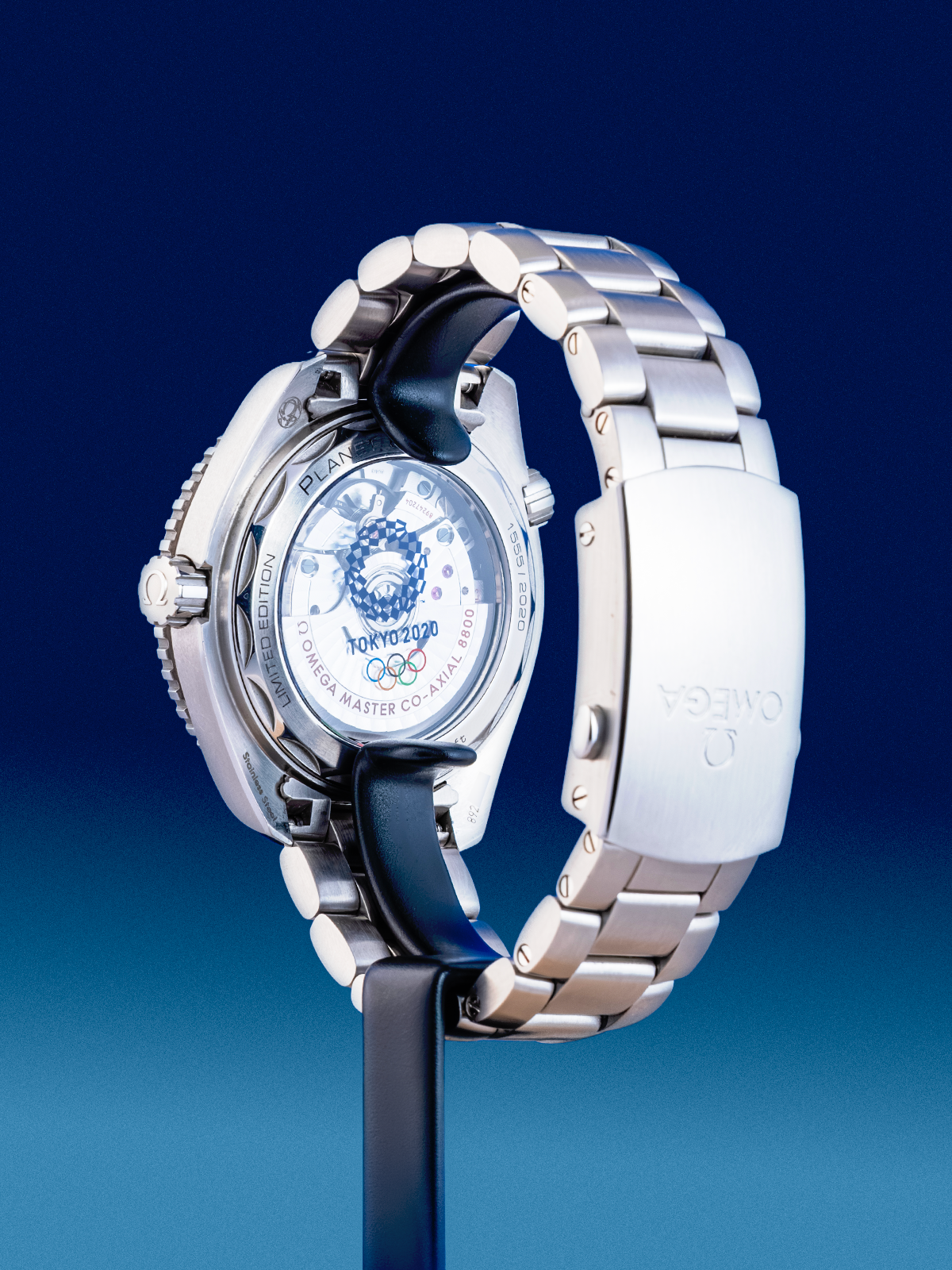 Omega Seamaster Planet Ocean 600 M Tokyo 2020 39.5mm Ref. 522.33.40.20.04.001 de 2020 Full Set