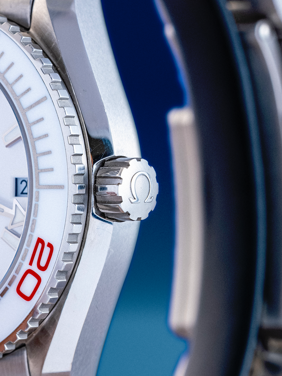 Omega Seamaster Planet Ocean 600 M Tokyo 2020 39.5mm Ref. 522.33.40.20.04.001 de 2020 Full Set
