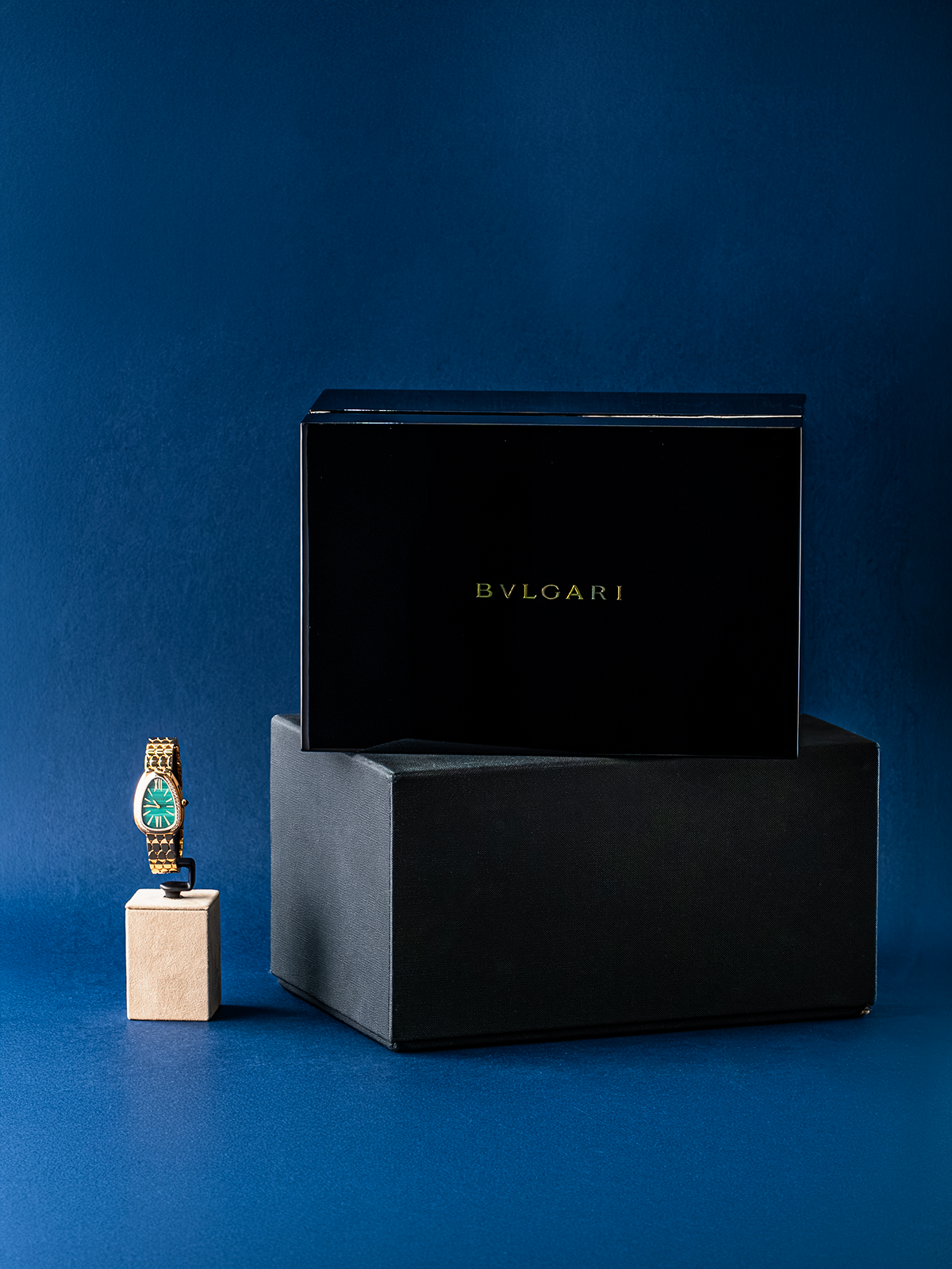 Bvlgari Serpenti Seduttori Malachite 33mm 103944 Full-Set de 2023