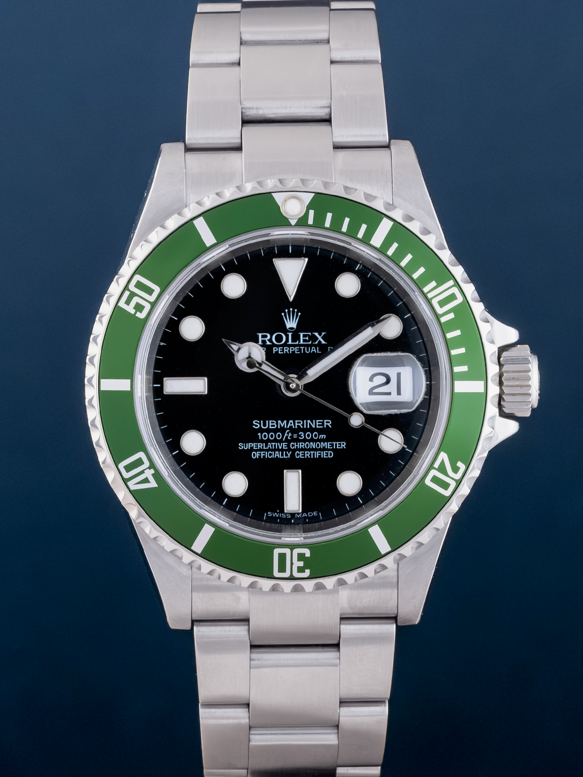 Rolex Submariner Kermit 40mm ref. 116610LV del 2006