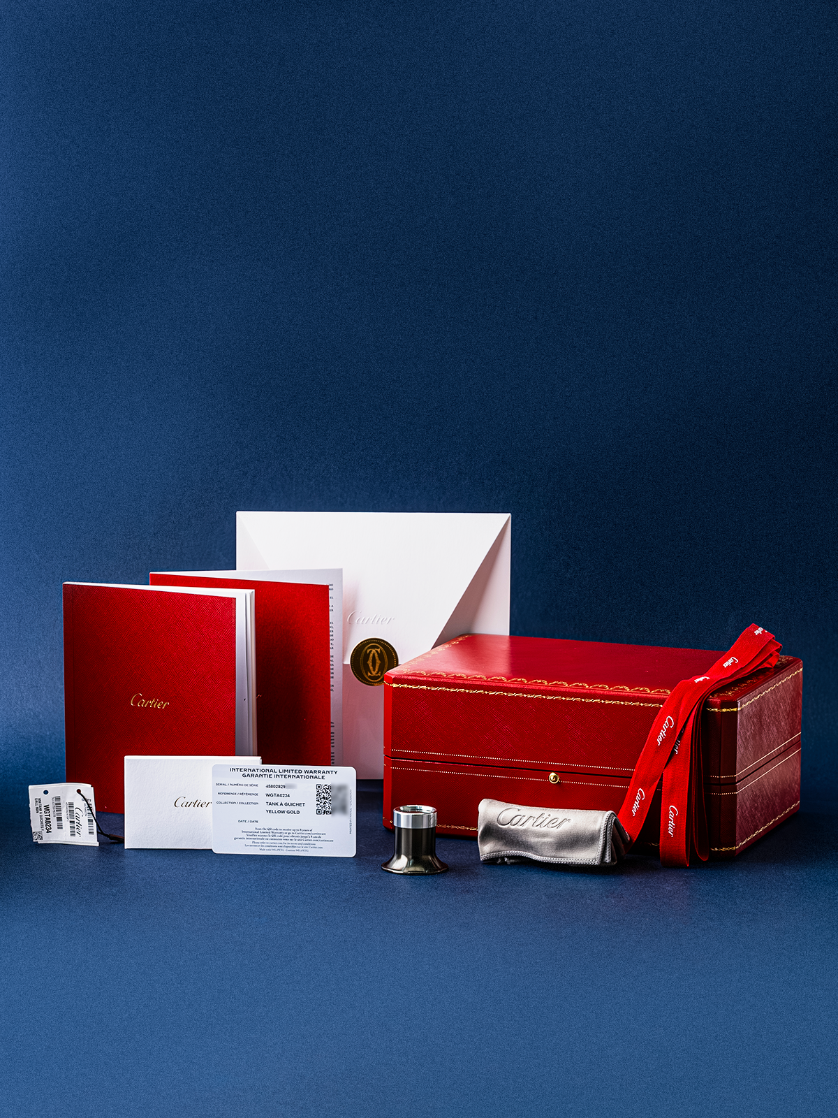 Cartier á Guichet Ref.WGTA0234 Oro Amarillo Full-Set Nuevo de 2025