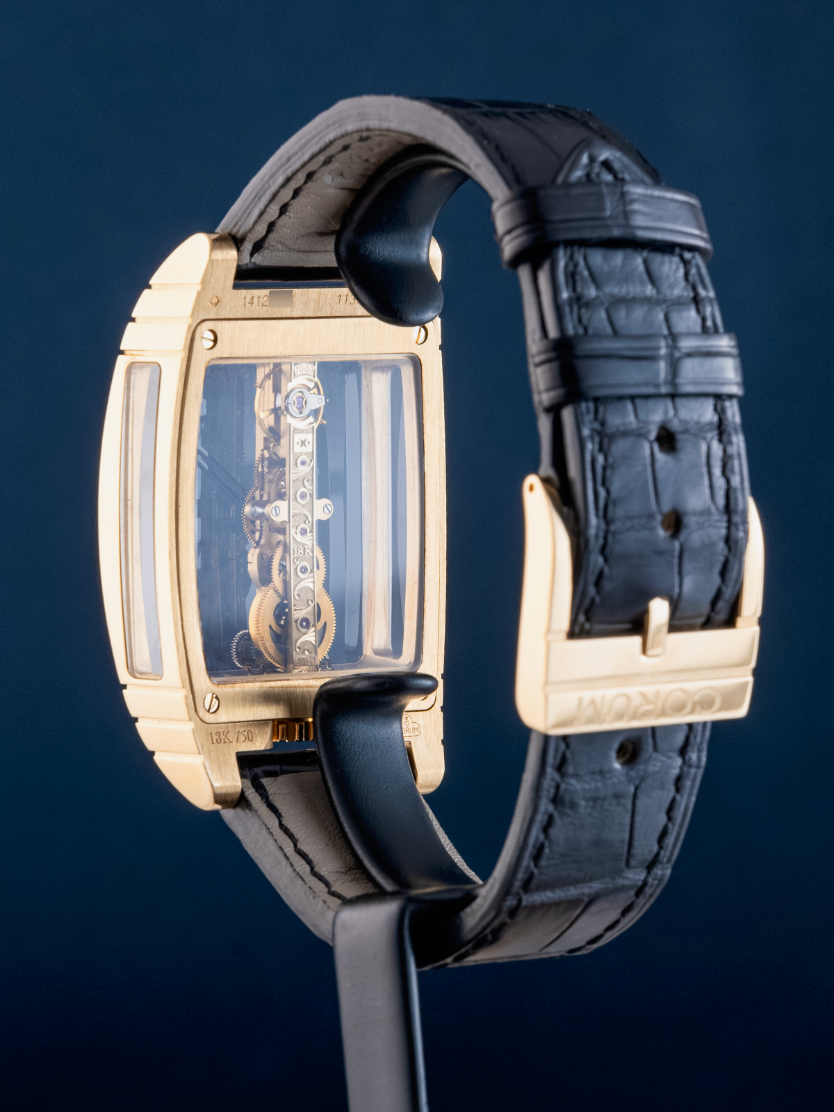 Corum Golden Bridge Yellow Gold 50mm ref. 113.750.55 del 2005