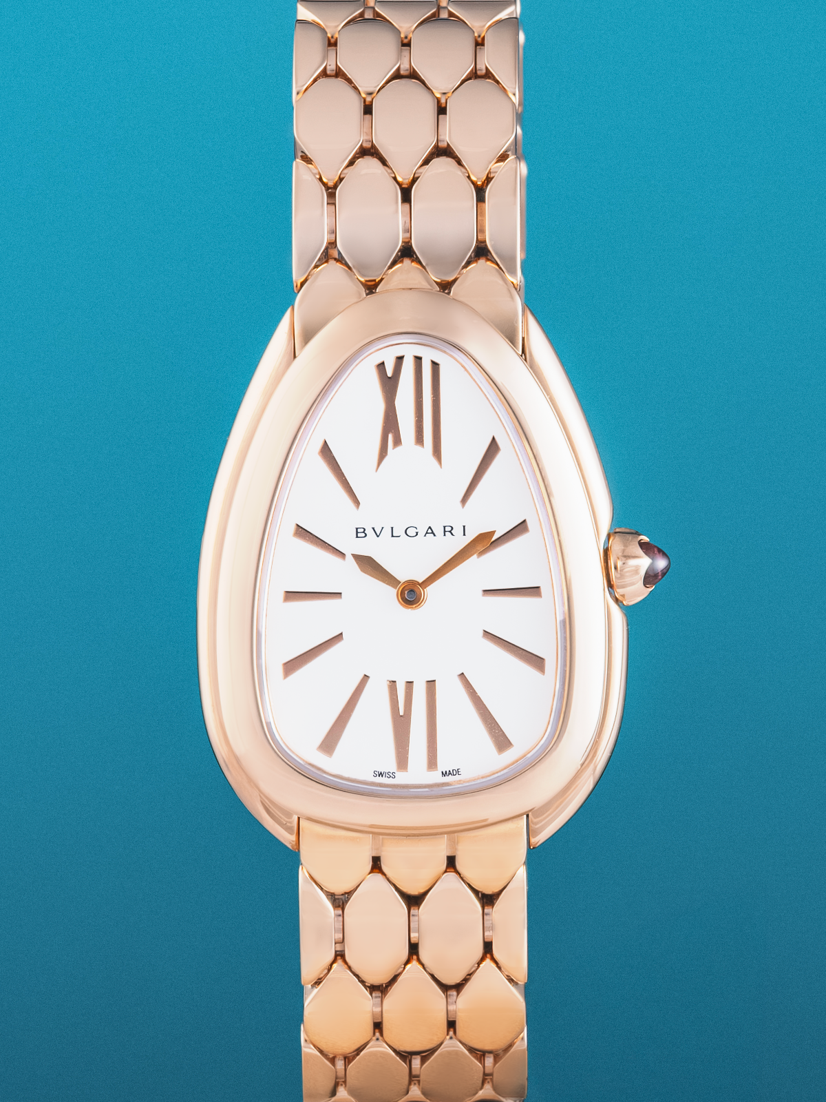 Bvlgari Seduttori 33mm Blanco ref. 103145 Fullset de 2026