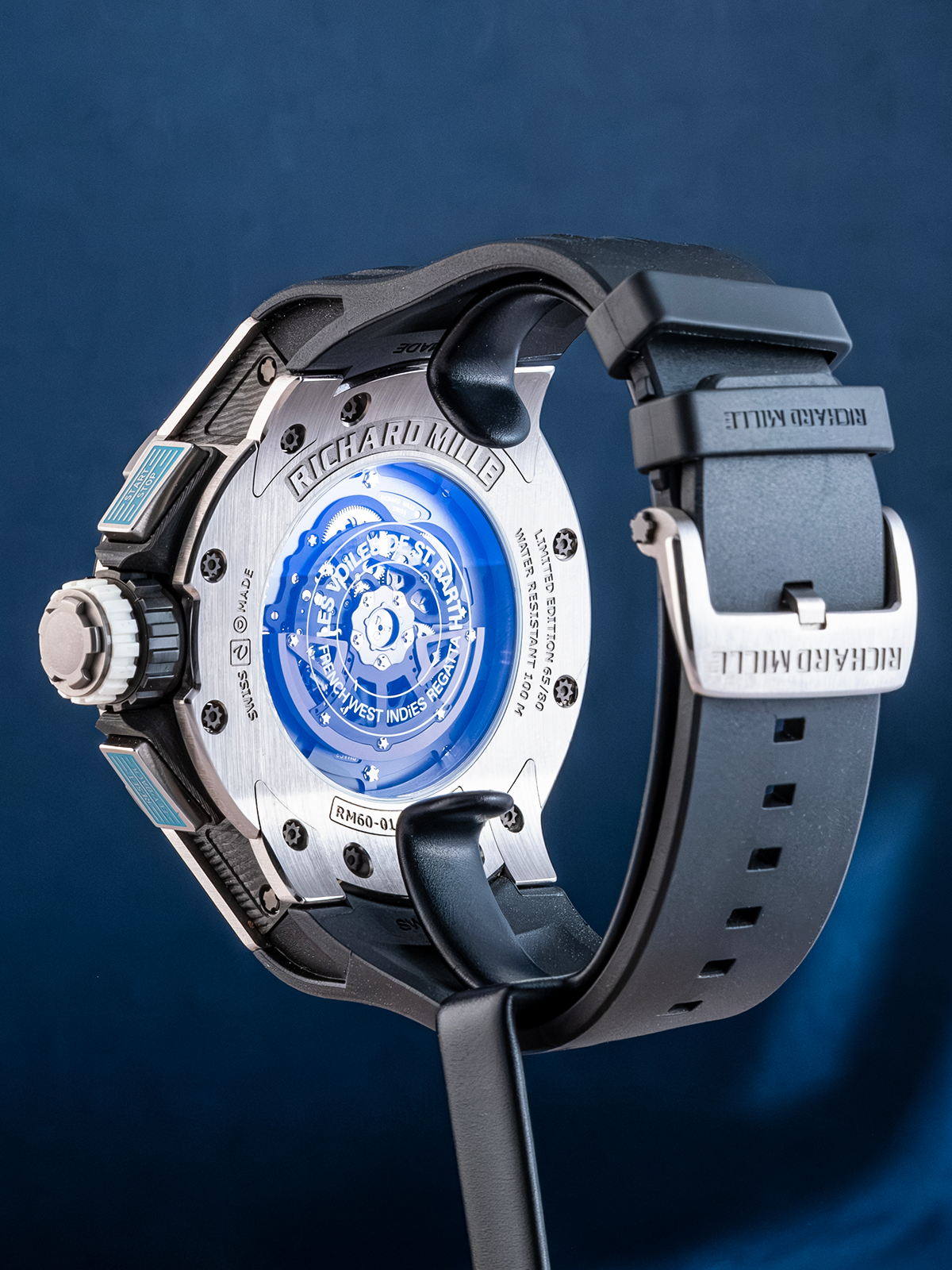 Richard Mille Flyback Chronograph Les Voiles de St Barth Ref. RM60-01 TI CA de 2015